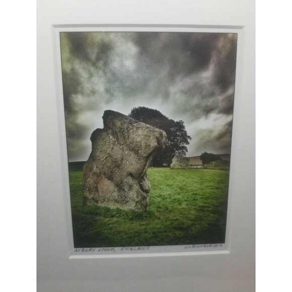 Avebury Stones England Framed Color Photograph by L C Richey 2012 - Picture 2 of 6